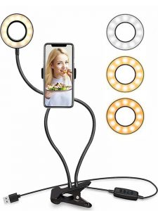 2 in 1 Led Selfie Ringlight for Live Stream - Image 2