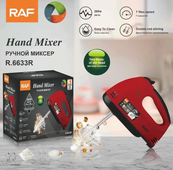 Raf 7-Gear Handheld Mixer - Image 3