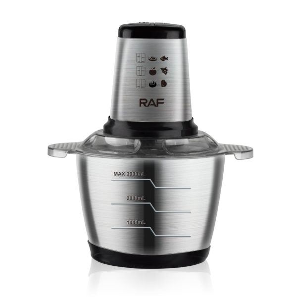Stainless Steel Mini Electric Food Processor - Image 4