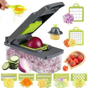 16 in 1 Multi-functional Vegetable Slicer/Dicer/Cutter