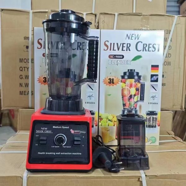 German Standard 3L  Silvercrest Double Cup Blender - Image 2