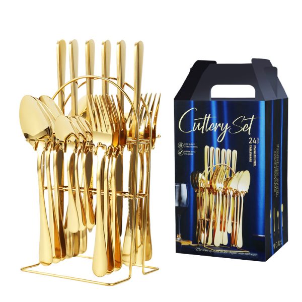 Cutlery Set With Stand