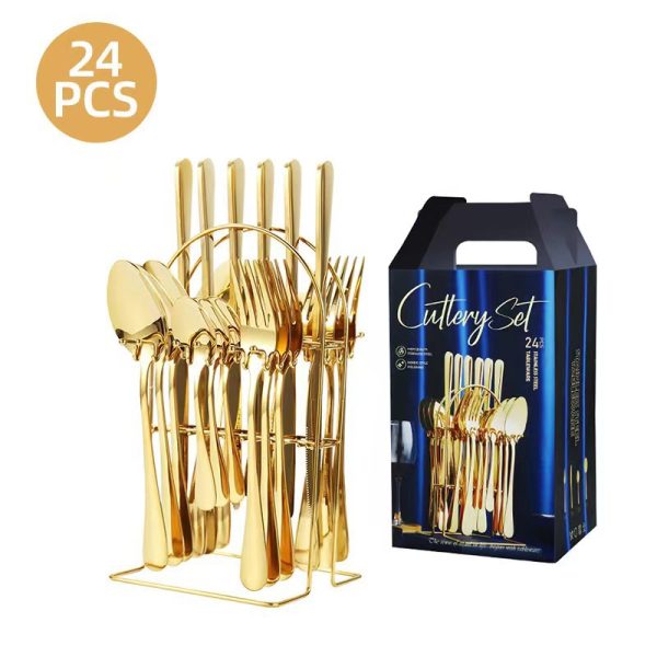 Cutlery Set With Stand - Image 2