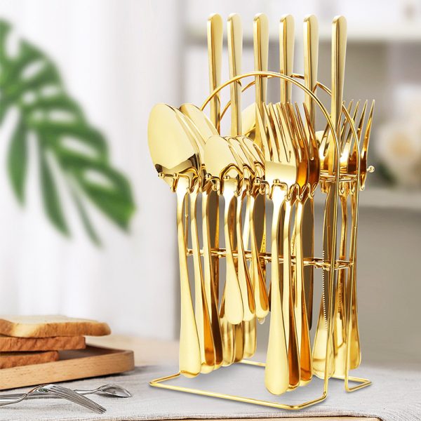Cutlery Set With Stand - Image 3
