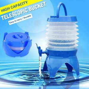 Collapsible Bucket/Beverage Dispenser
