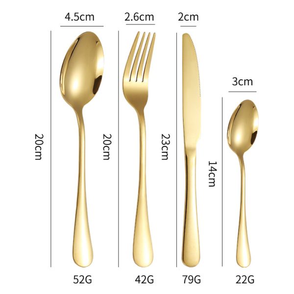Cutlery Set With Stand - Image 5