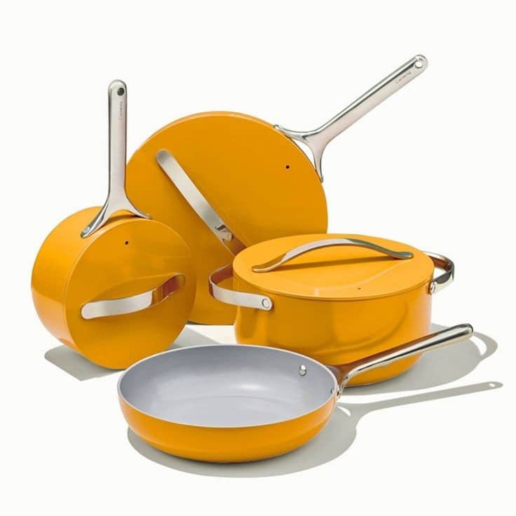 Caraway Cookware Set in Marigold