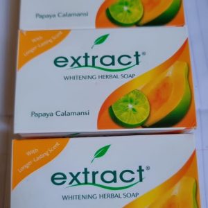 Extract Papaya Lightening Herbal Bathing Soap (12 bars)